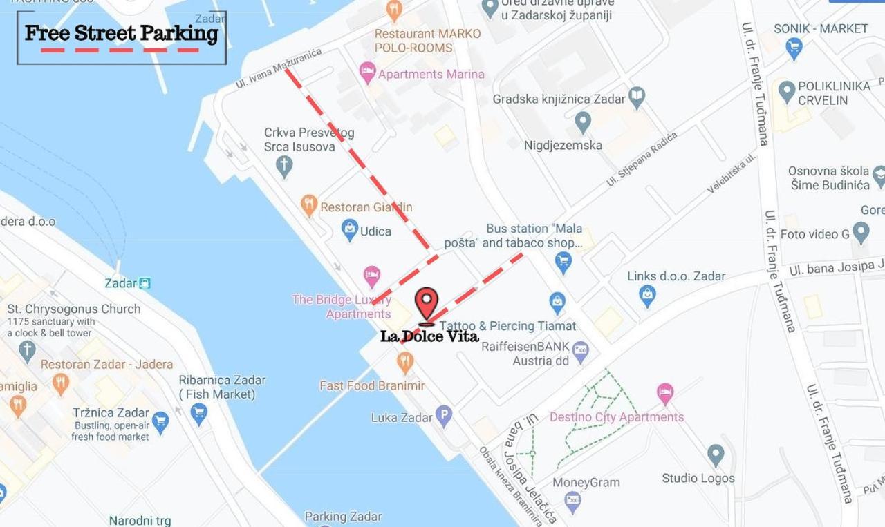 La Dolce Vita Ζαντάρ Εξωτερικό φωτογραφία